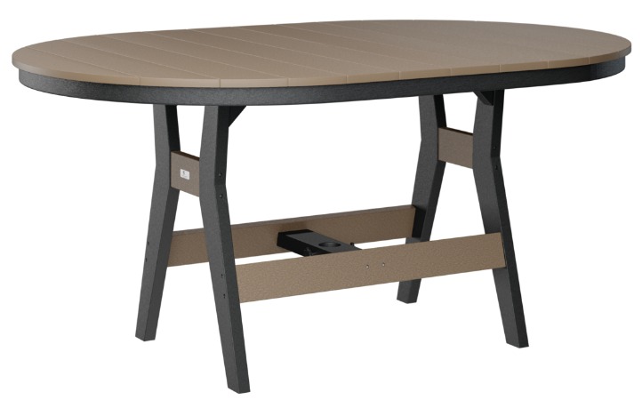 Berlin Gardens Harbor 44" x 64" Oblong Table Dining Height